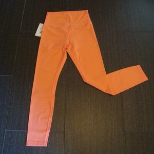 NWT Zyia Active Coral Moon Brilliant Light n Tight High Rise Leggings sz 6-8